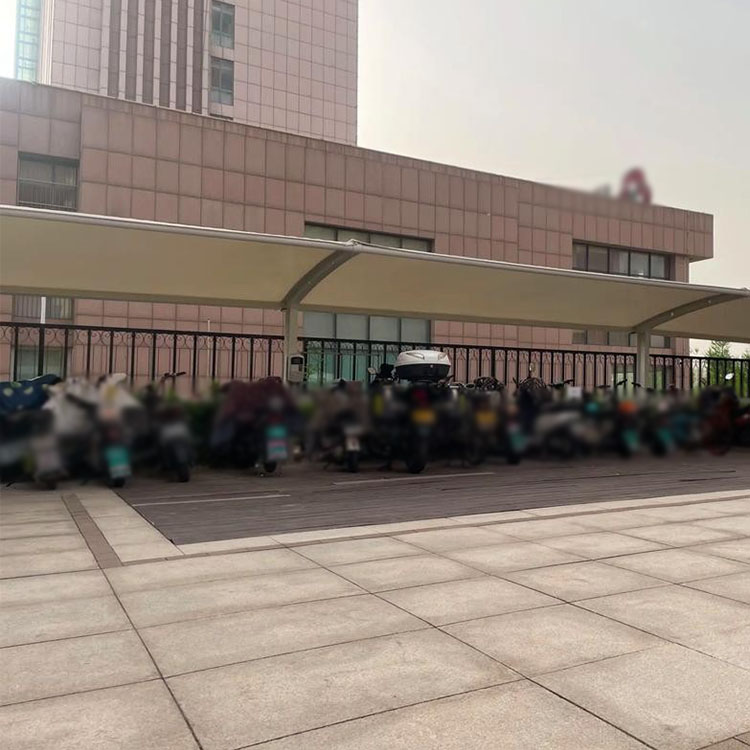 革吉县膜结构电动车棚