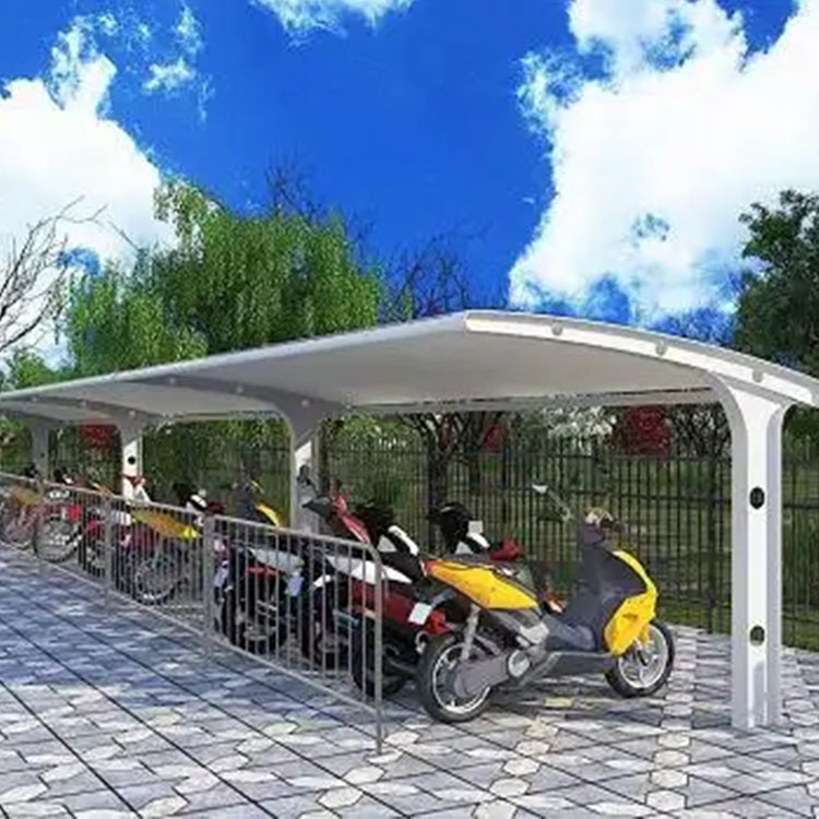 革吉县膜结构电动车棚